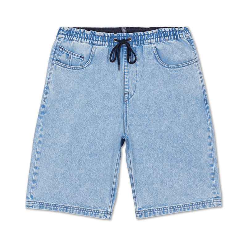Bermuda Volcom: Freazy Denim Ew Short 22 (Pale Aqua)