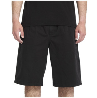 Bermuda Volcom: Chillow Pleat Ew Chino Sht 24 (Black)