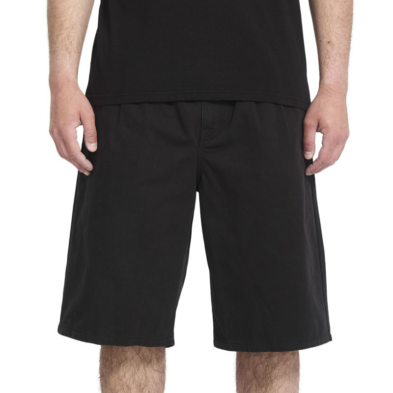Bermuda Volcom: Chillow Pleat Ew Chino Sht 24 (Black)