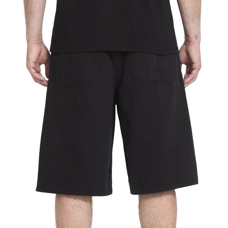Bermuda Volcom: Chillow Pleat Ew Chino Sht 24 (Black)