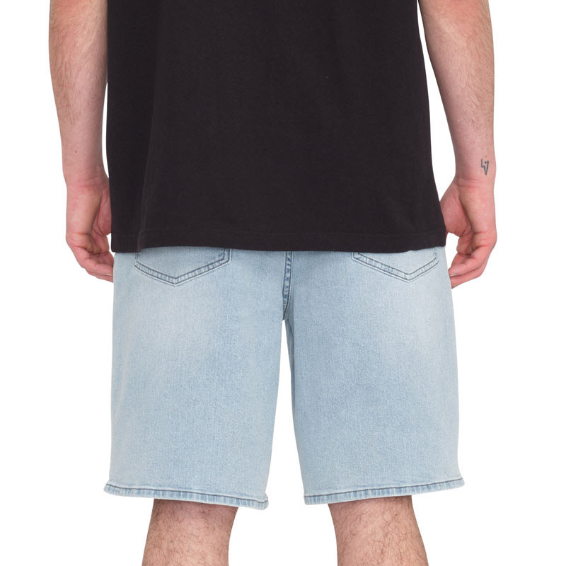 Bermuda Volcom: Billow Denim Short 22 (Desert Dirt Indigo)