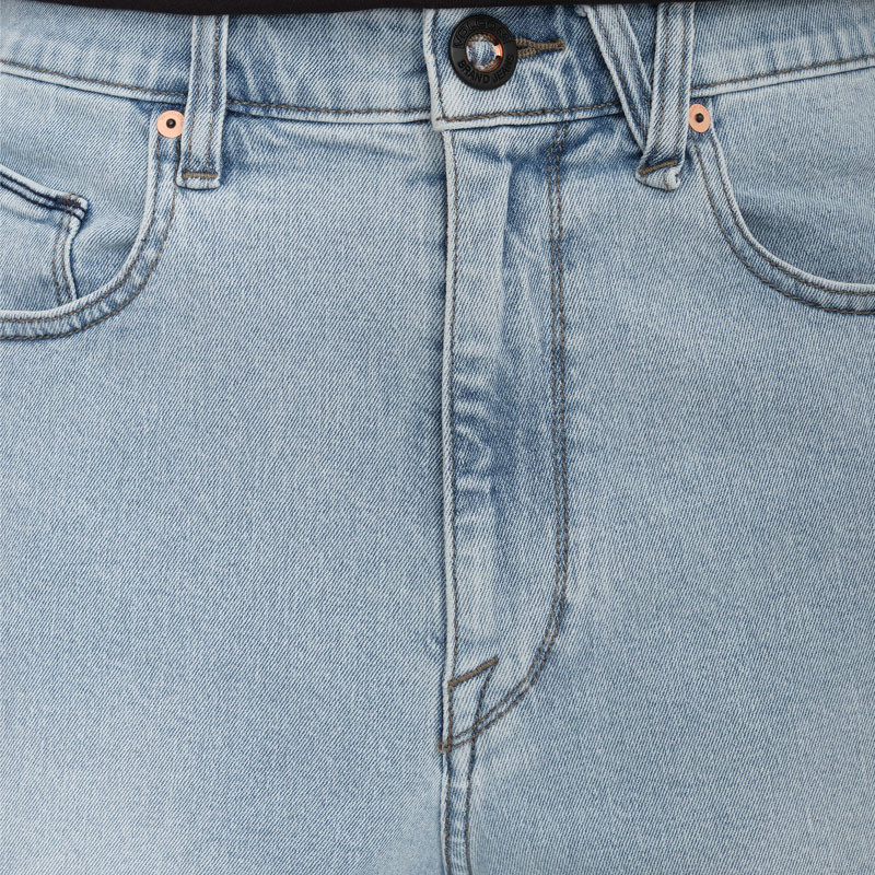 Bermuda Volcom: Billow Denim Short 22 (Desert Dirt Indigo)