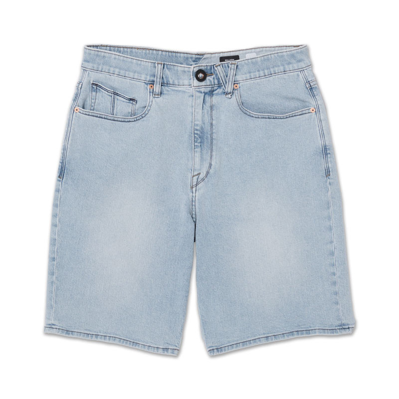 Bermuda Volcom: Billow Denim Short 22 (Desert Dirt Indigo)