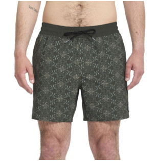 Bañador Volcom: Lido Print Trunk 16 (Squadron Green)