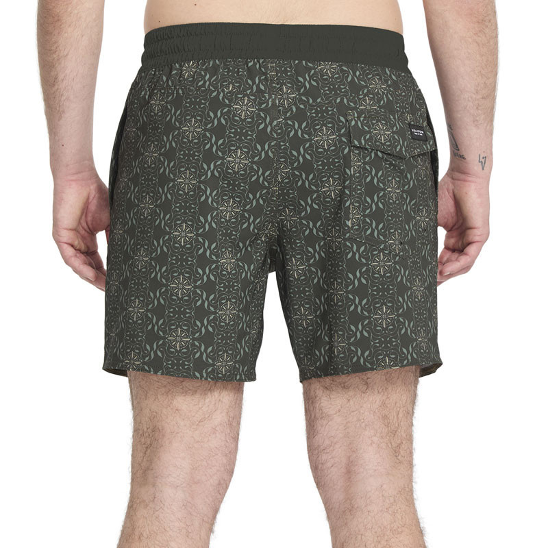 Bañador Volcom: Lido Print Trunk 16 (Squadron Green)