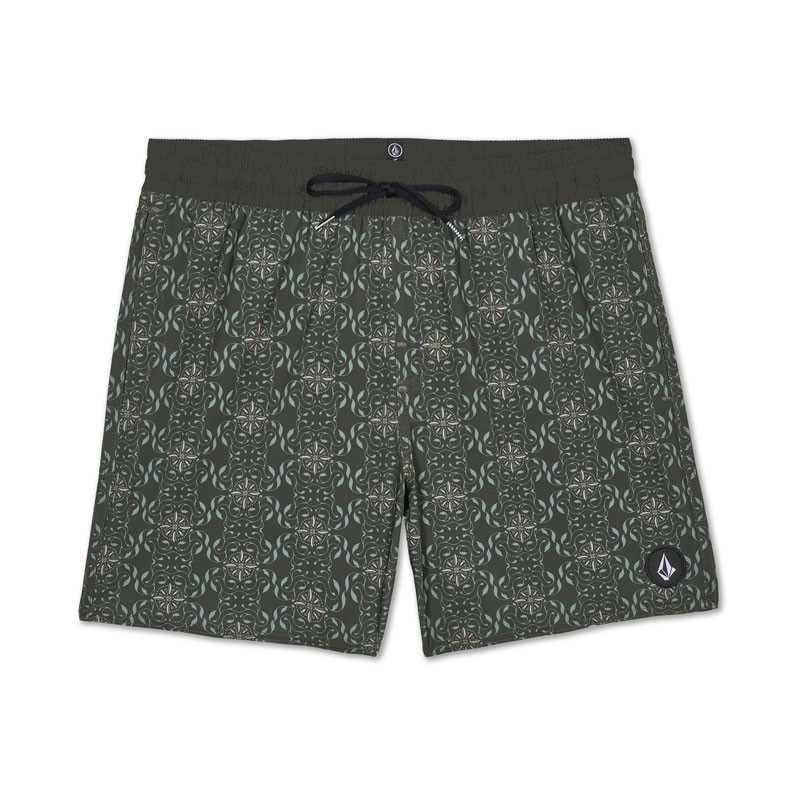 Bañador Volcom: Lido Print Trunk 16 (Squadron Green)