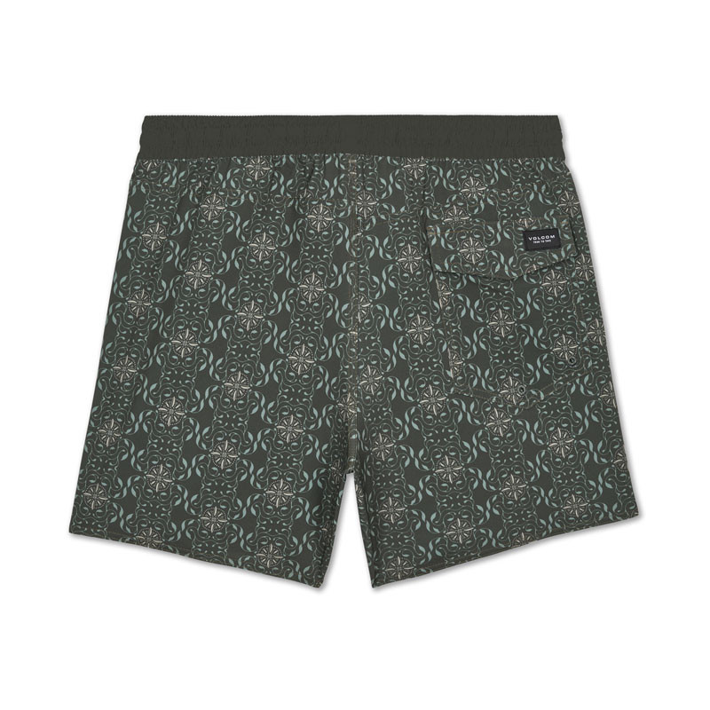 Bañador Volcom: Lido Print Trunk 16 (Squadron Green)