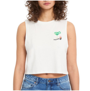 Camiseta Volcom: Fa Mickey Mason Tank (Off White)