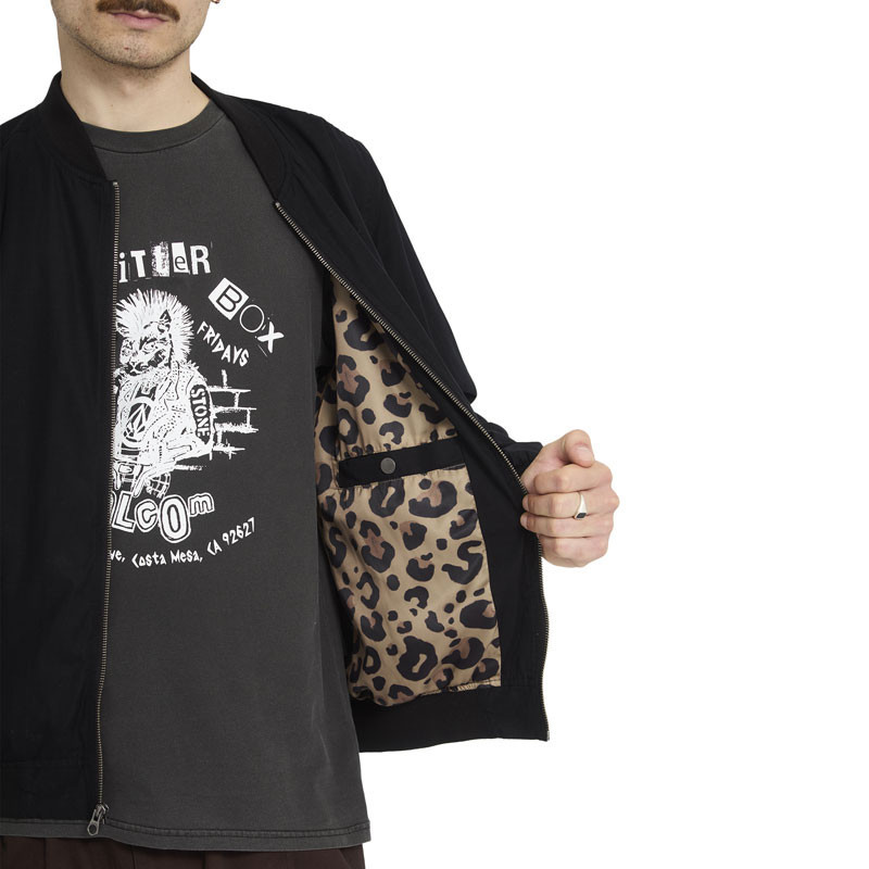 Chaqueta Volcom: Burnward Jacket (Black)