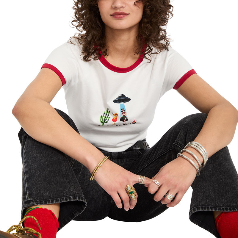 Camiseta Volcom: Fa Mickey Mason Tee (Off White)