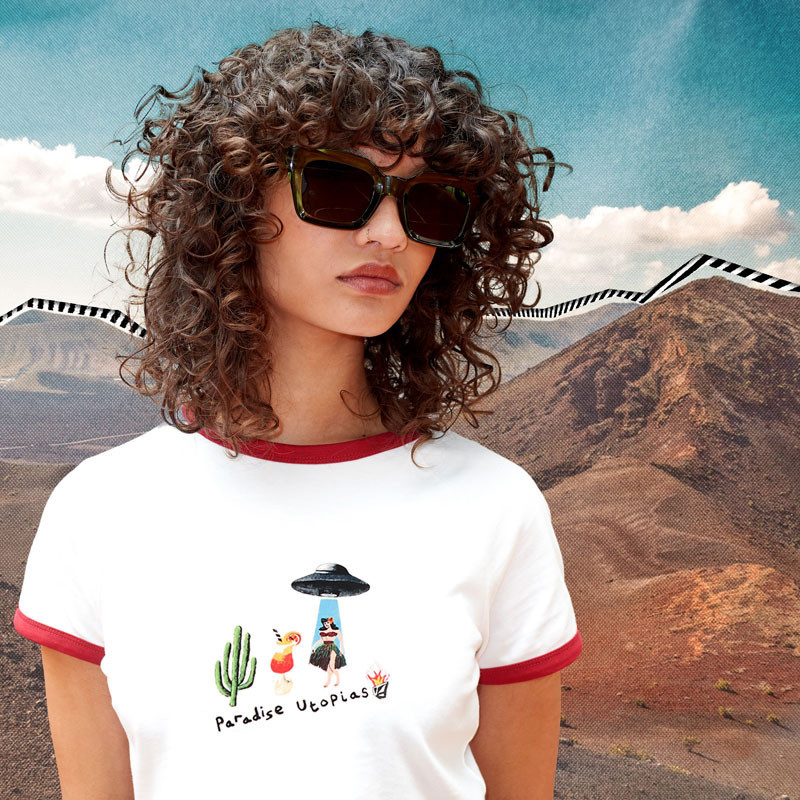 Camiseta Volcom: Fa Mickey Mason Tee (Off White)