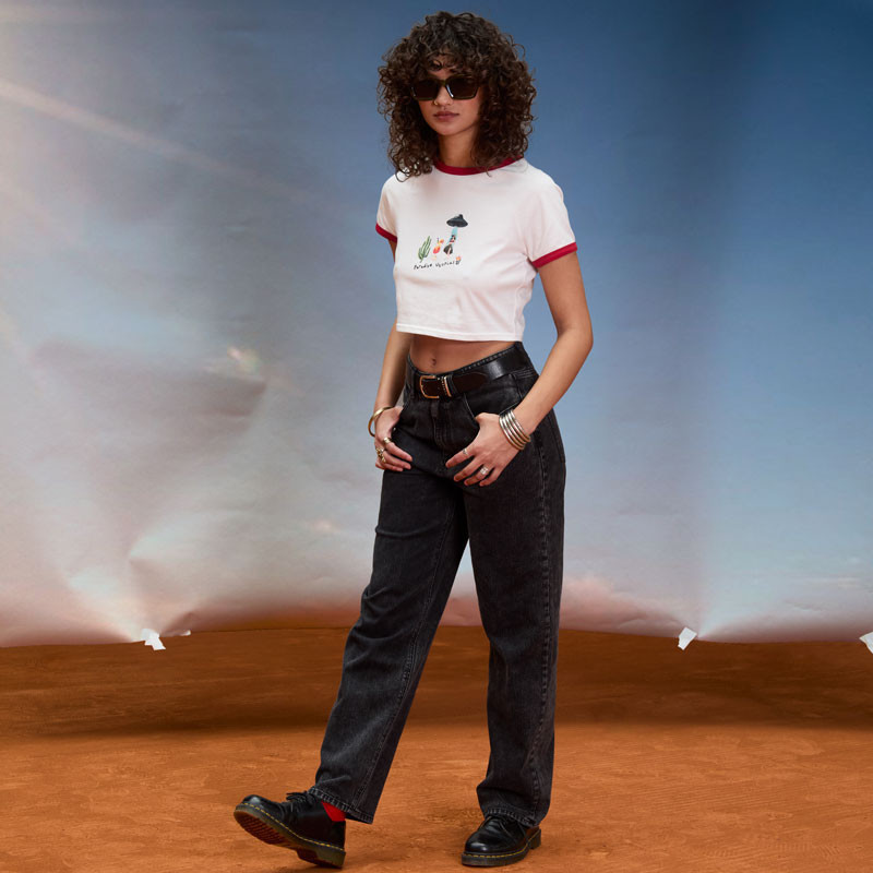 Camiseta Volcom: Fa Mickey Mason Tee (Off White)