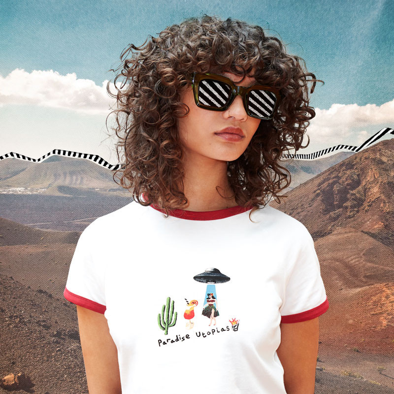 Camiseta Volcom: Fa Mickey Mason Tee (Off White)