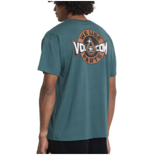 Camiseta Volcom: Parted Out Pocket Sst (Rifle Green)