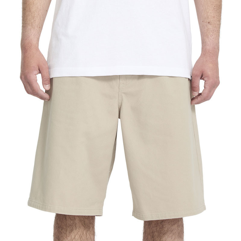 Bermuda Volcom: Chillow Pleat Ew Chino Sht 24 (Lt Khaki)