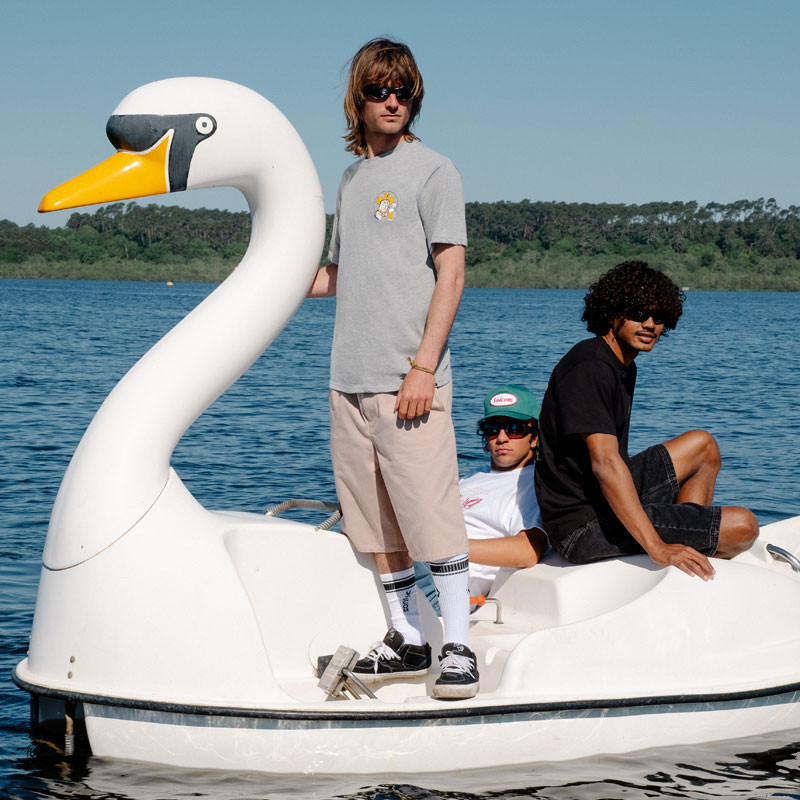 Bermuda Volcom: Chillow Pleat Ew Chino Sht 24 (Lt Khaki)