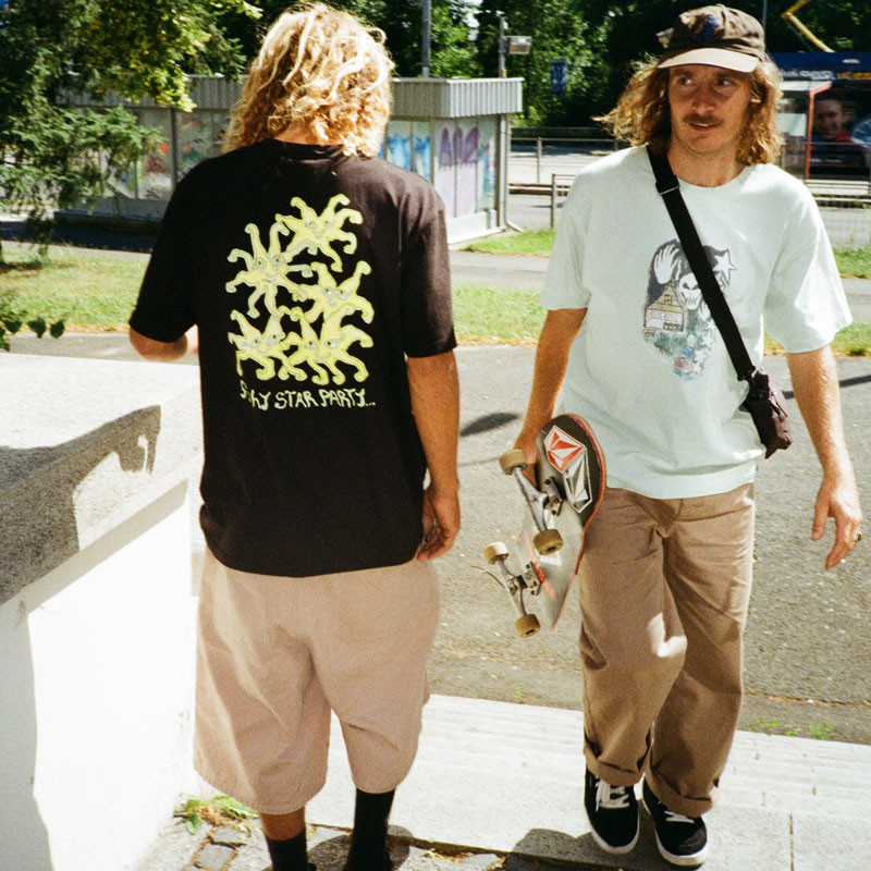 Bermuda Volcom: Chillow Pleat Ew Chino Sht 24 (Lt Khaki)