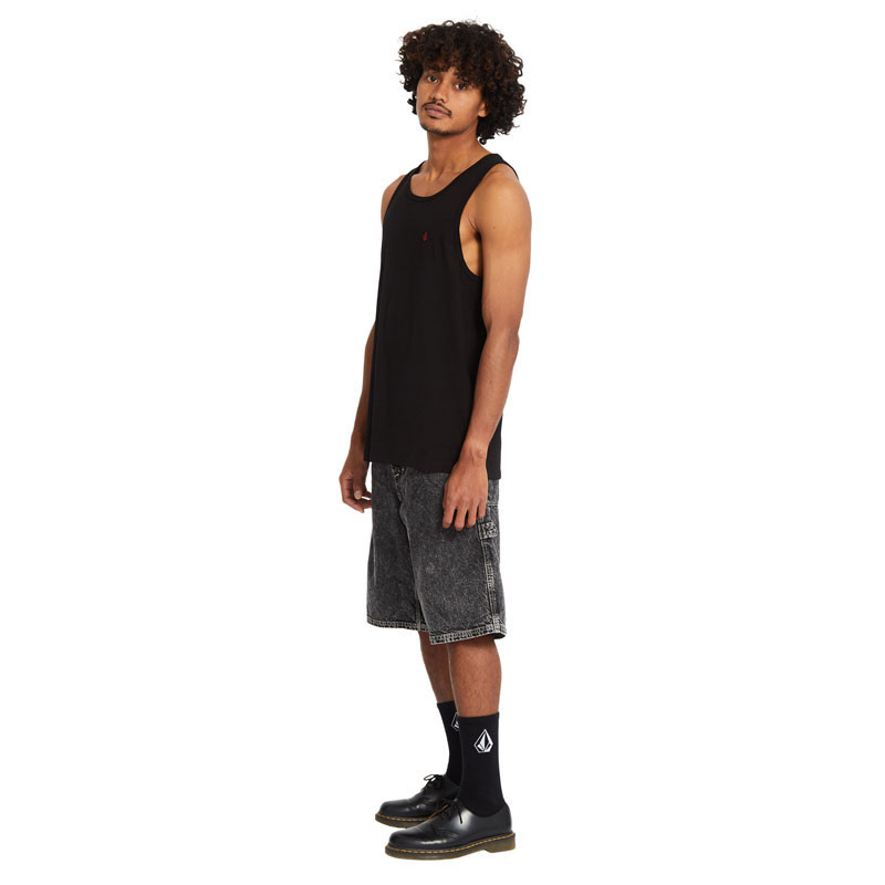 Camiseta Volcom: Stone Blanks Bsc Tt (Black)