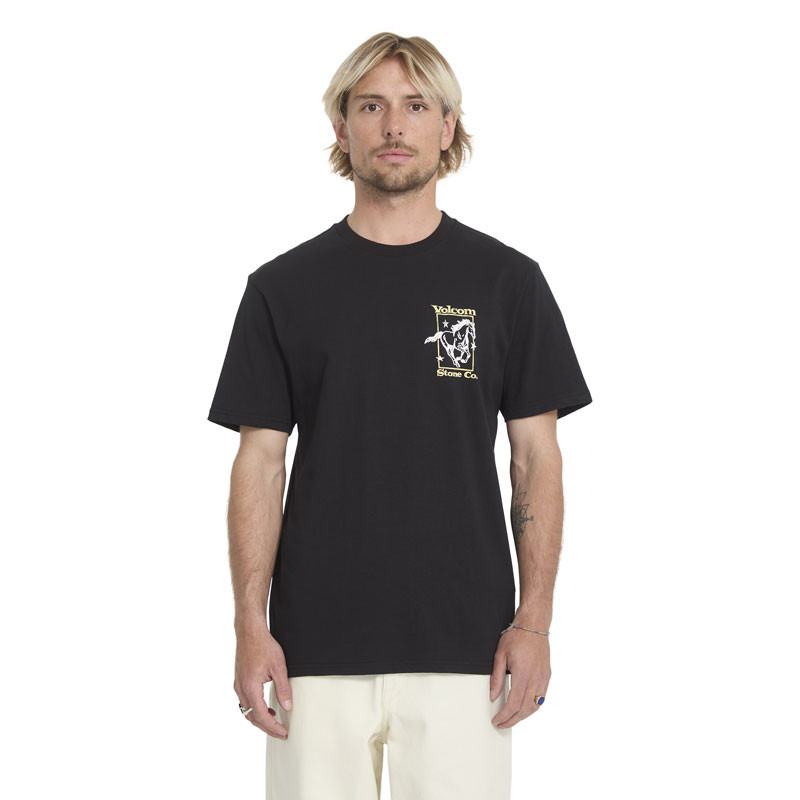Camiseta Volcom: Giddyup Sst (Black)