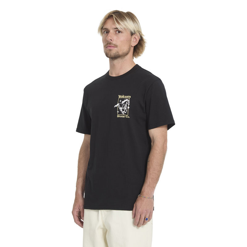 Camiseta Volcom: Giddyup Sst (Black)