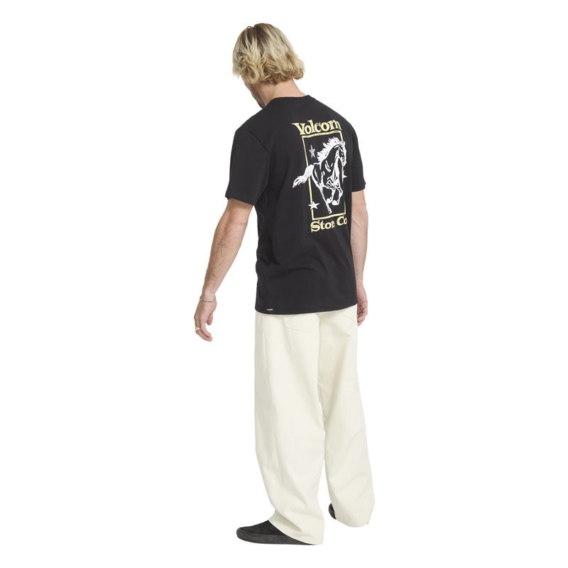 Camiseta Volcom: Giddyup Sst (Black)