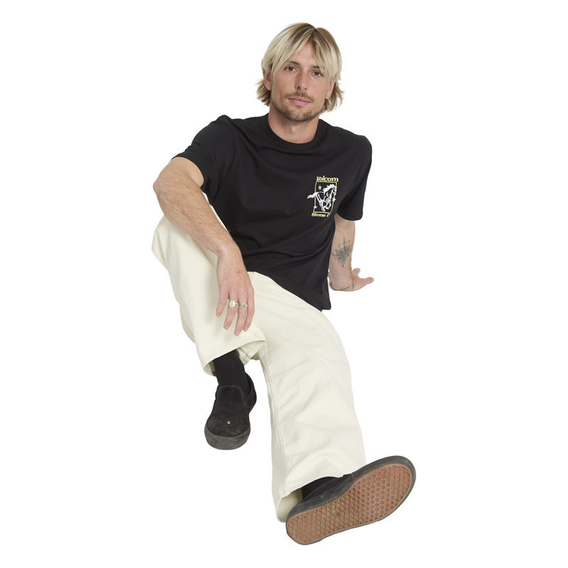 Camiseta Volcom: Giddyup Sst (Black)