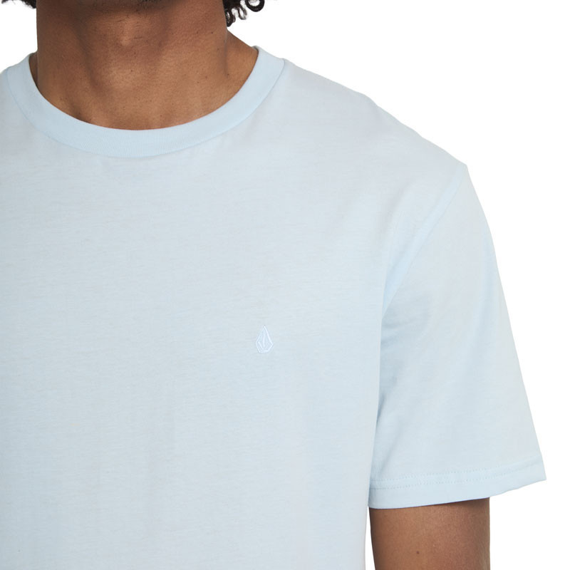 Camiseta Volcom: Stone Blanks Bsc Sst (Light Blue Acid)