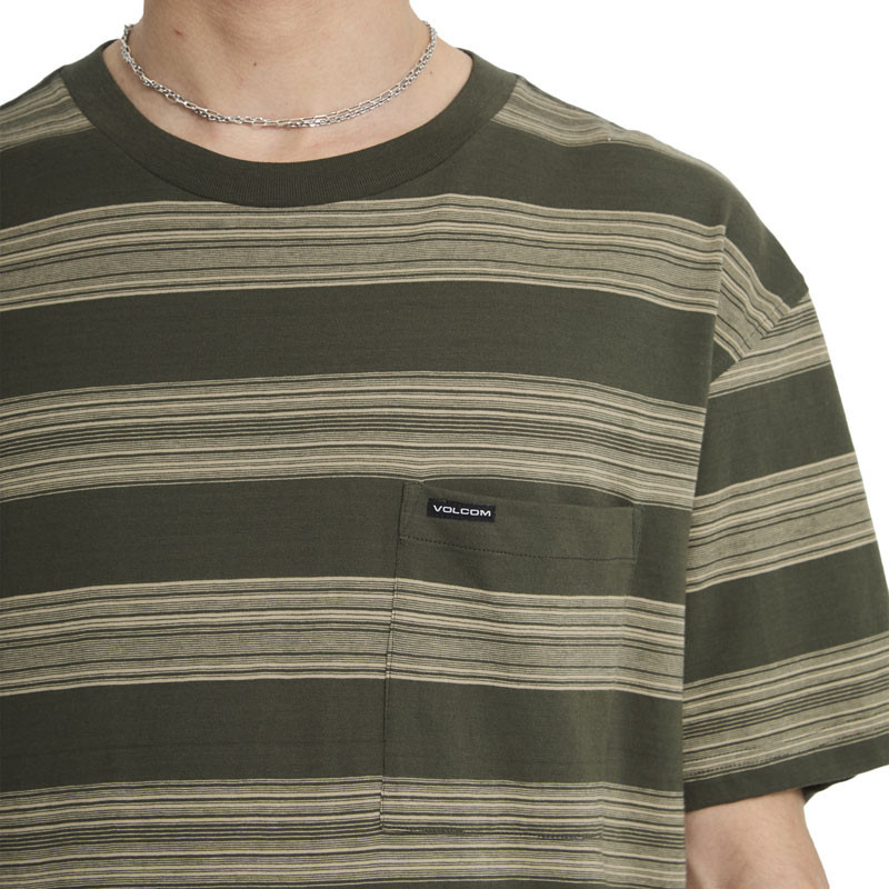 Camiseta Volcom: Twilight Crew (Squadron Green)