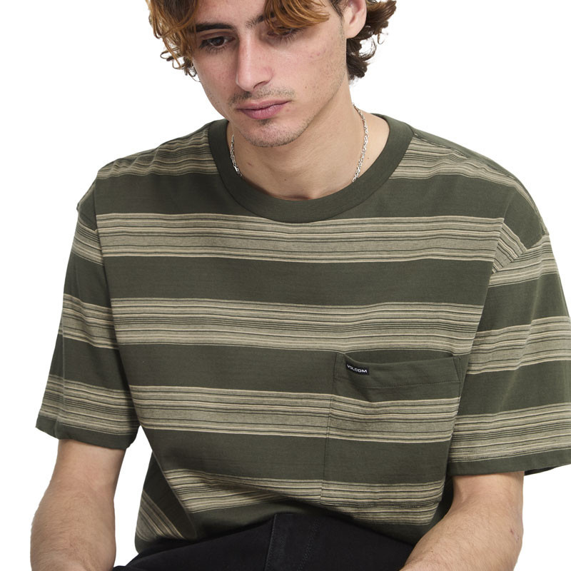 Camiseta Volcom: Twilight Crew (Squadron Green)