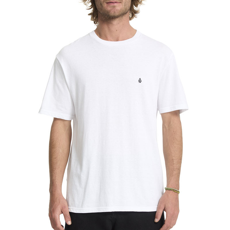 Camiseta Volcom: Stone Blanks Bsc Sst (White)