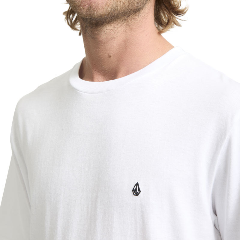 Camiseta Volcom: Stone Blanks Bsc Sst (White)