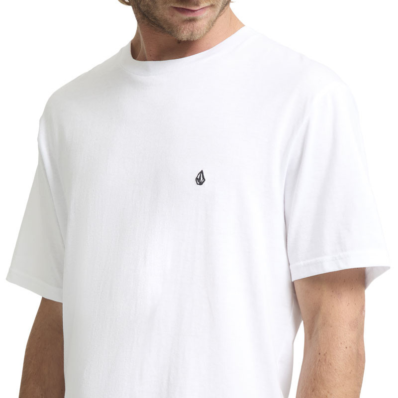 Camiseta Volcom: Stone Blanks Bsc Sst (White)