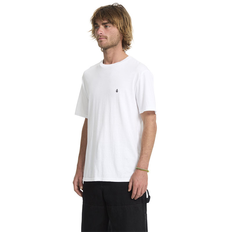 Camiseta Volcom: Stone Blanks Bsc Sst (White)