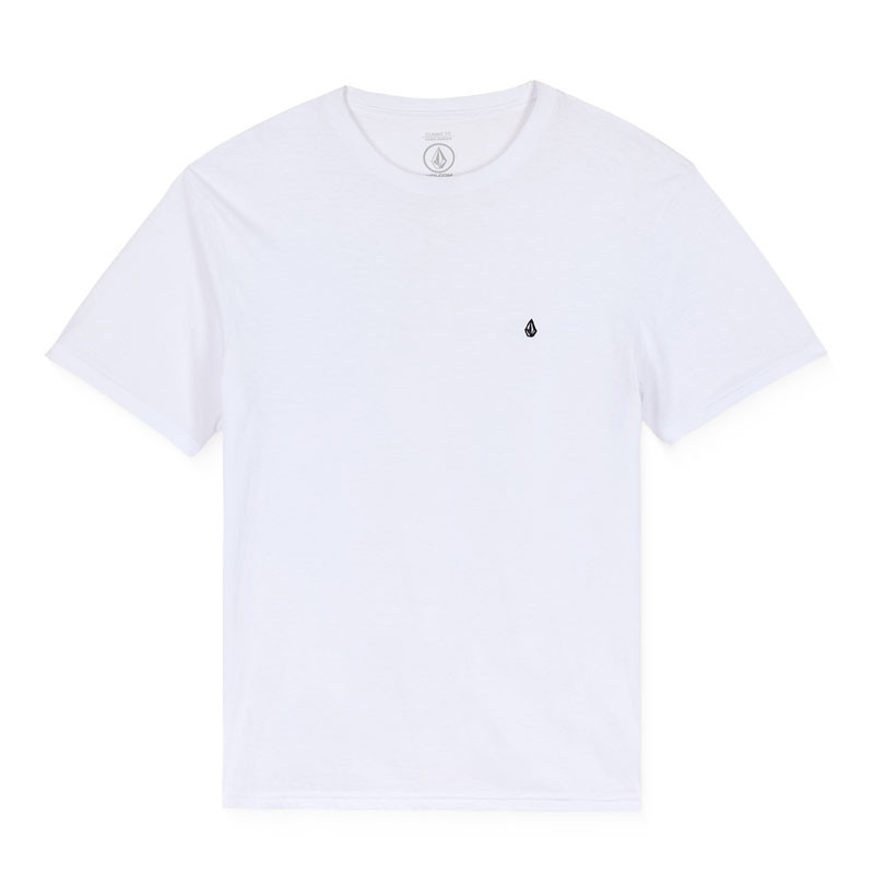 Camiseta Volcom: Stone Blanks Bsc Sst (White)