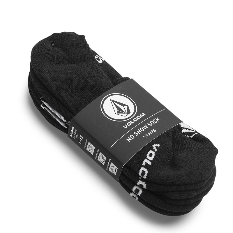 Calcetines Volcom: Stones Nshw Sock 3Pk (Black)