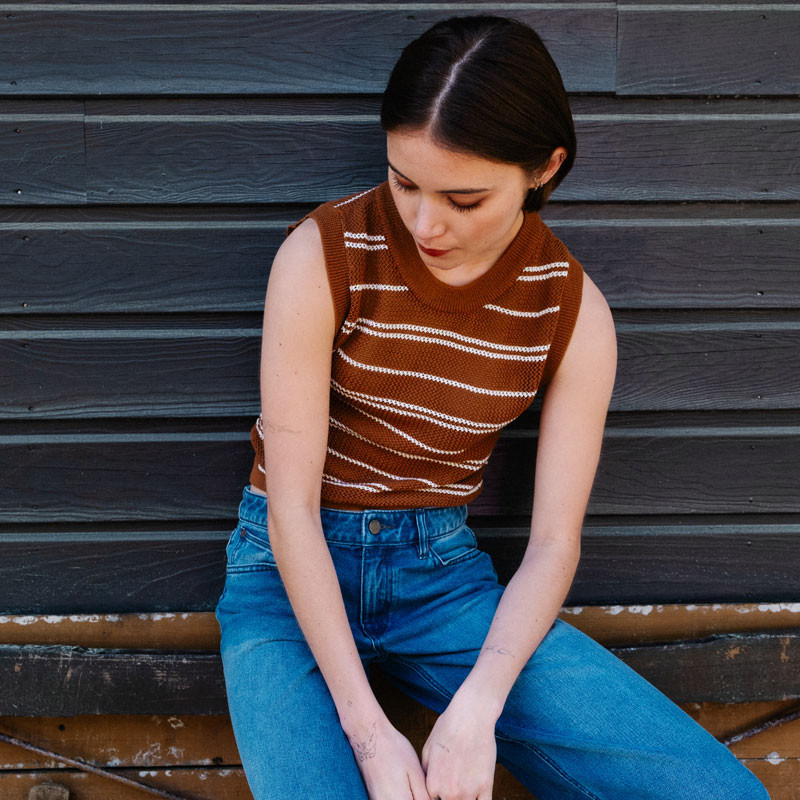 Camiseta Volcom: My Ami Swtr (Henna)