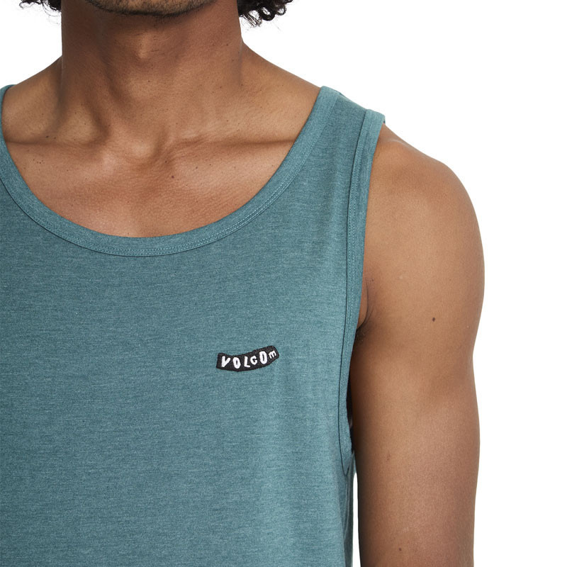 Camiseta Volcom: Pistol Stone Hth Tt (Rifle Green)