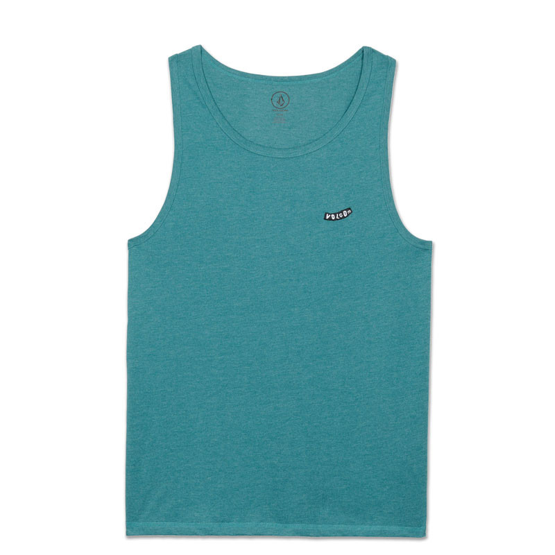 Camiseta Volcom: Pistol Stone Hth Tt (Rifle Green)