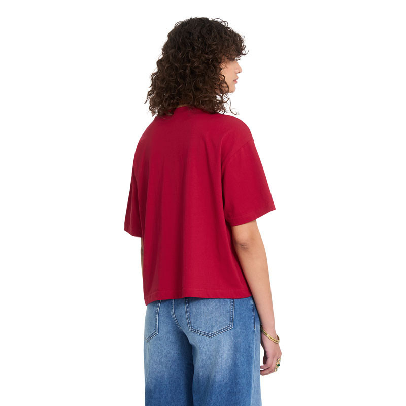 Camiseta Volcom: Stone Blanks Up (Deep Red)
