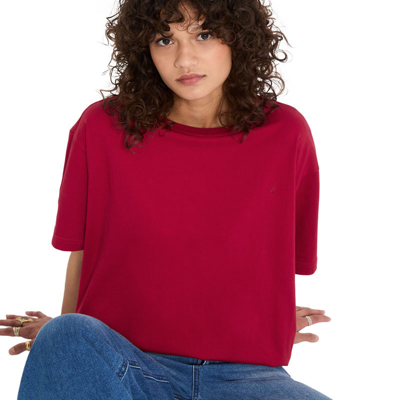 Camiseta Volcom: Stone Blanks Up (Deep Red)