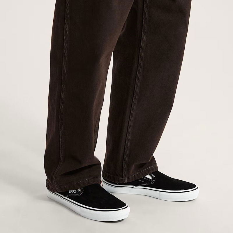 Zapatillas Vans: Skate Slip-On (Black White)