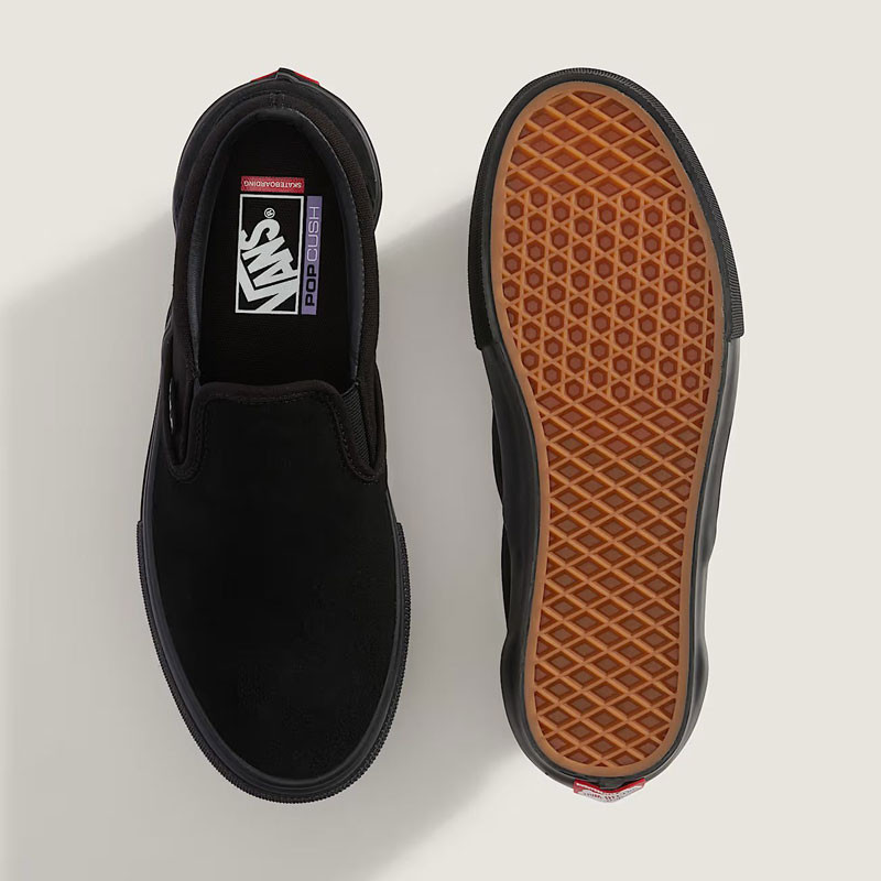 Zapatillas Vans: Skate Slip-On (Black Black)