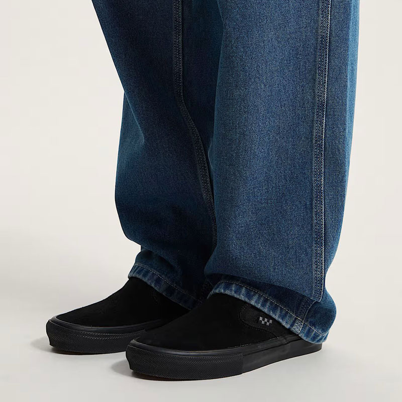 Zapatillas Vans: Skate Slip-On (Black Black)