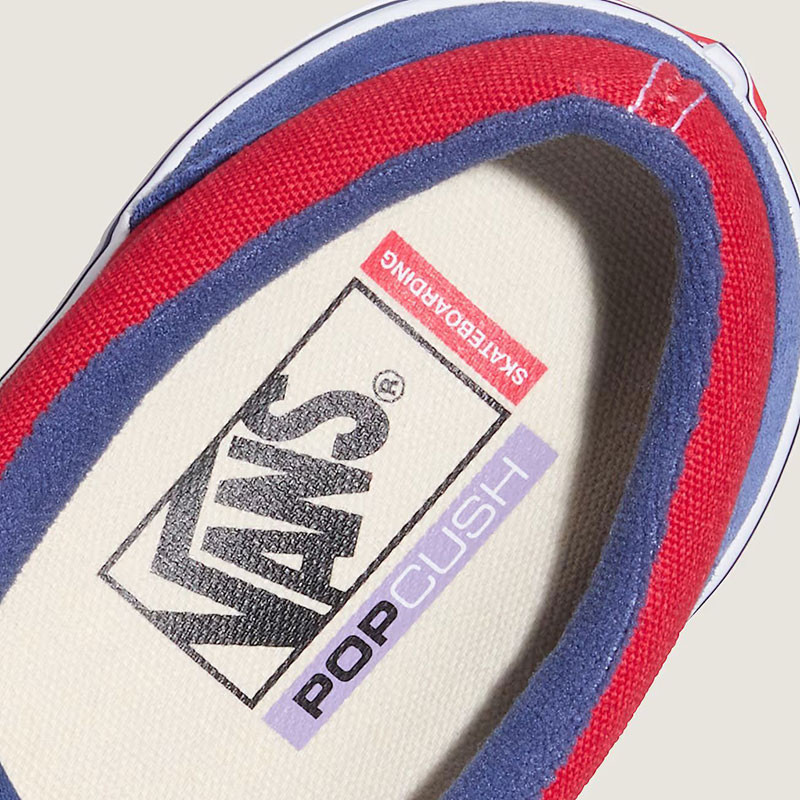 Zapatillas Vans: Skate Era (Blue Red)
