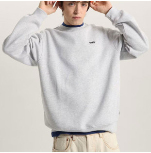 Sudadera Vans: Left Chest II Loose Crew (Light Grey Heat)