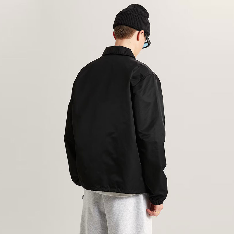 Chaqueta Vans: Torrey Nylon Coaches Jacket (Black White)