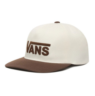 Gorra Vans: Drop V Logo Snapback (Vintage Cocoa)