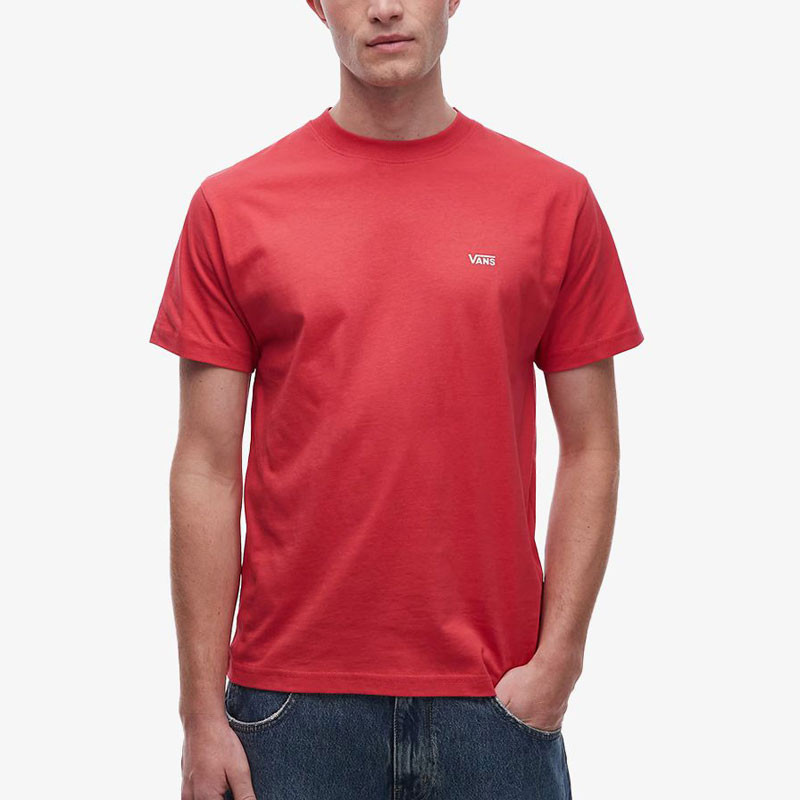 Camiseta Vans: Left Chest SS (Crimson Haze)