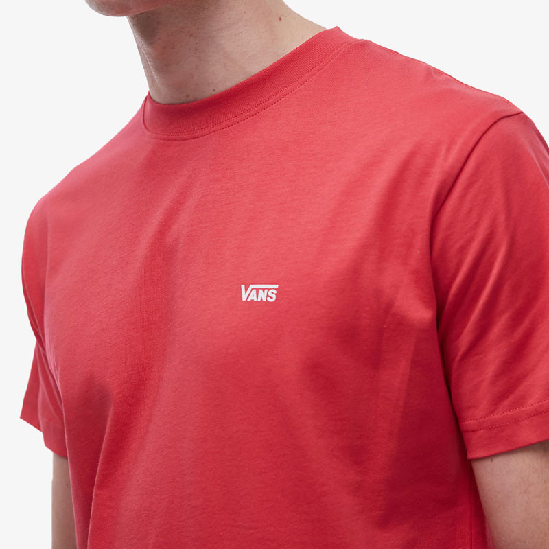 Camiseta Vans: Left Chest SS (Crimson Haze)