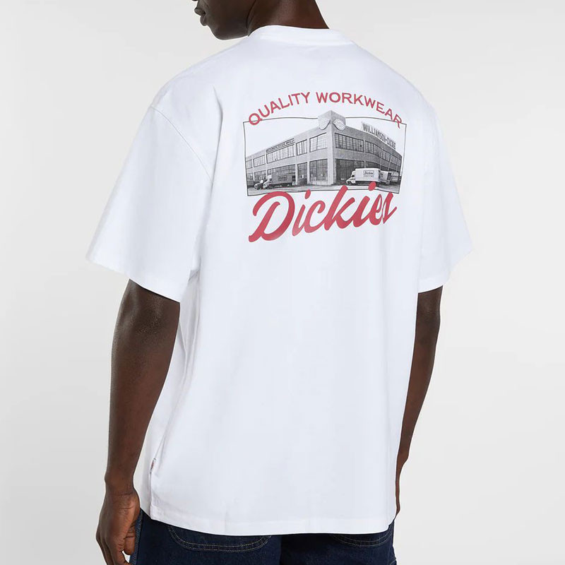 Camiseta Dickies: Wellsville SS Tee (White)
